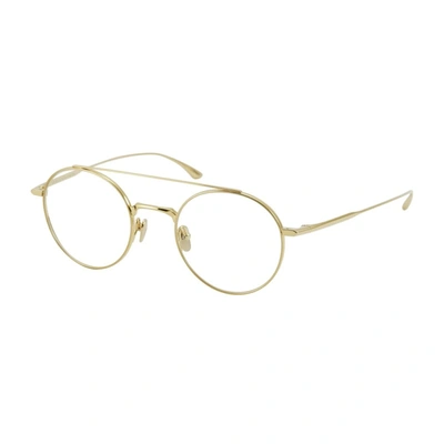 Shop Masunaga Rhapsody Eyeglasses In Gold