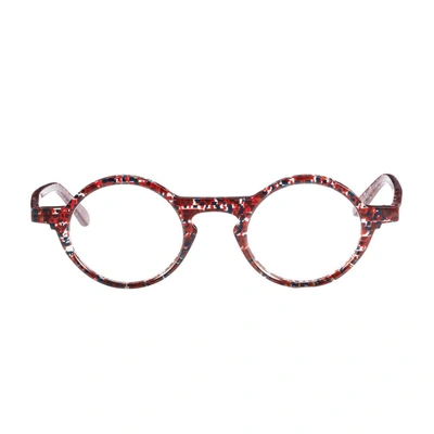 Shop Matttew Figuier Eyeglasses In Red