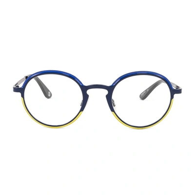Shop Mondelliani Nemo Eyeglasses In Yellow