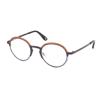 Shop Mondelliani Nemo Eyeglasses In Viola