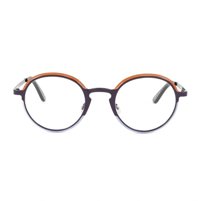 Shop Mondelliani Nemo Eyeglasses In Viola