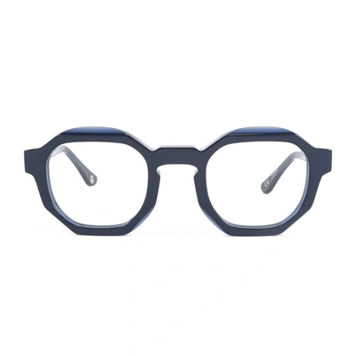 Mondelliani Octogone Eyeglasses In Blue