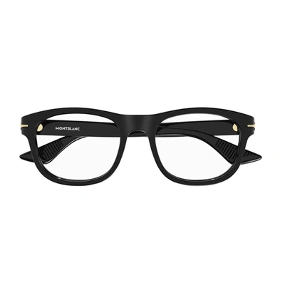 Shop Montblanc Mb0306o Linea Nib Eyeglasses