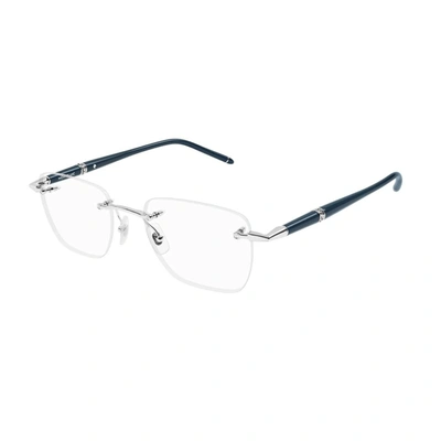 Shop Montblanc M Mb0346o Linea Meisterstück Eyeglasses