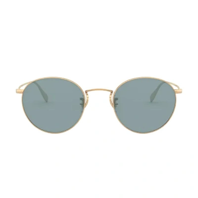 Shop Oliver Peoples Coleridge Ov1186s Sunglasses In Azure