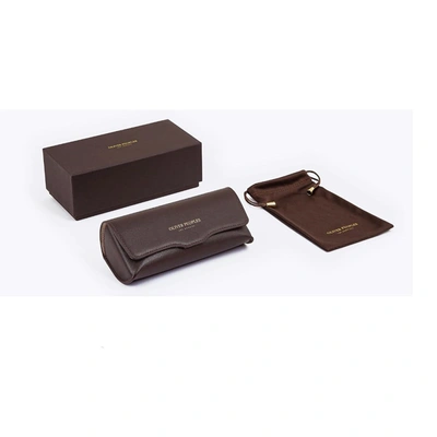 Oliver Peoples Kasdan Rectangle-frame Sunglasses