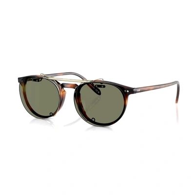 Shop Oliver Peoples Ov5004c - Riley-r Flip-up Clip Sunglasses