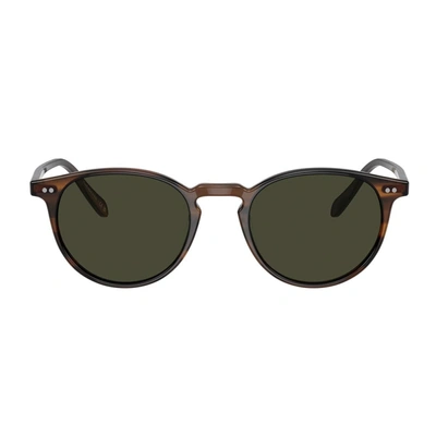 Shop Oliver Peoples Riley Ov5004su Sunglasses