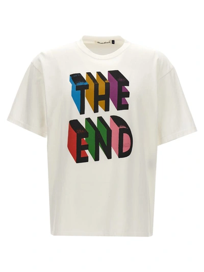 Shop Undercover 'the End' T-shirt In White