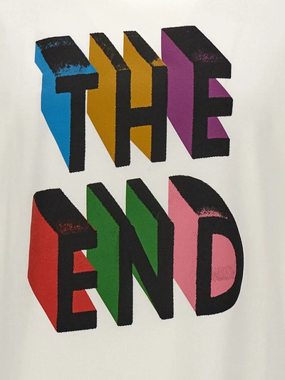 Shop Undercover 'the End' T-shirt In White