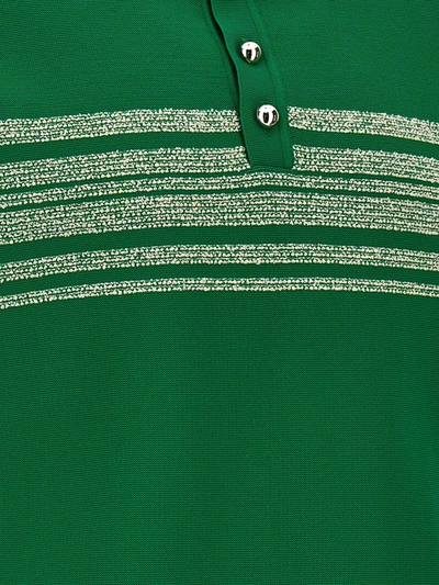 Shop Wales Bonner 'dawn' Polo Shirt In Green