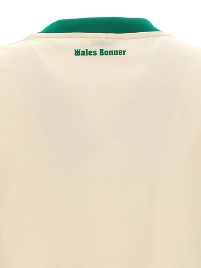 Shop Wales Bonner 'resilience' T-shirt In Beige