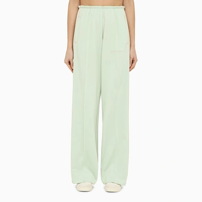 Shop Palm Angels Mint Green Sports Pants