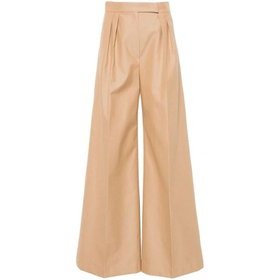 Max Mara Pleat-detailing Palazzo Pants