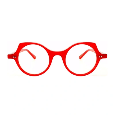 Shop Paname Plaisance C3 Eyeglasses In Red