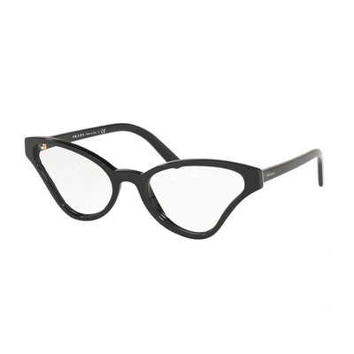 Shop Prada Pr06xv Eyeglasses In Black