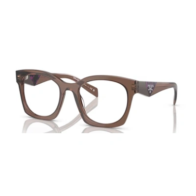 Shop Prada Pra05v Eyeglasses