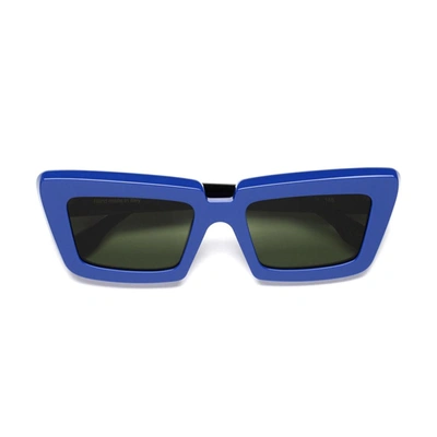 Shop Retrosuperfuture Coccodrillo Triphase Sunglasses
