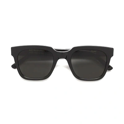 Shop Retrosuperfuture Giusto Black Sunglasses