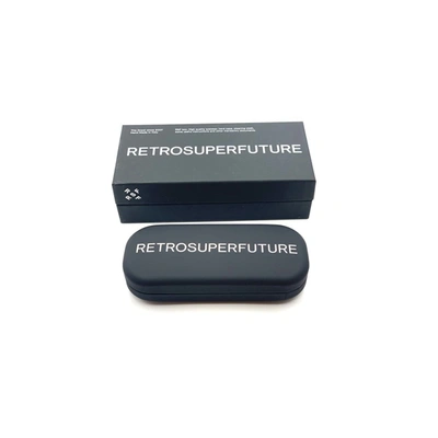 Retrosuperfuture Super America Azure Sunglasses In Black