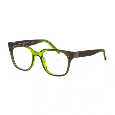 Shop Retrosuperfuture Super Numero 8 Eyeglasses In Green