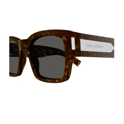 Shop Saint Laurent Sl 617 Linea New Wave Sunglasses