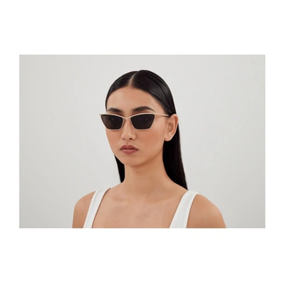 Shop Saint Laurent Sl 637 Linea New Wave Sunglasses