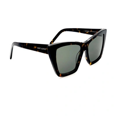 Shop Saint Laurent Sl276 Mica Sunglasses