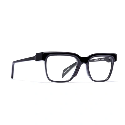 Shop Siens Eye Code 064 Eyeglasses In Black