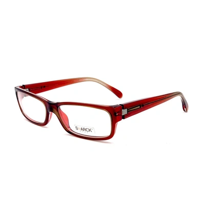 Shop Starck P0690 Eyeglasses In Red