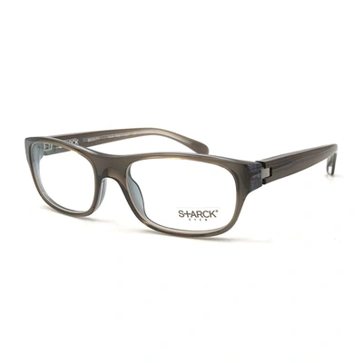 Shop Starck Pl 1001 Eyeglasses In Gray