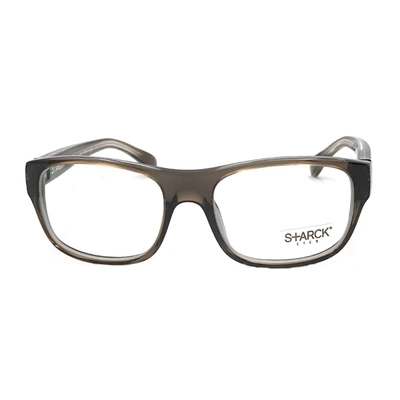 Shop Starck Pl 1001 Eyeglasses In Gray