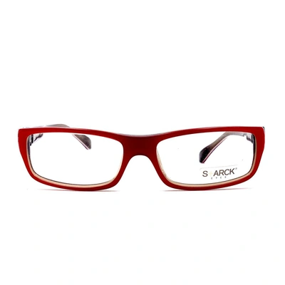 Shop Starck P0501 Eyeglasses In Red