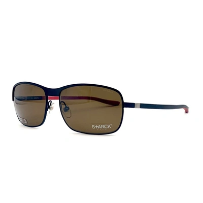 Shop Starck Pl 1032 Sunglasses In Red