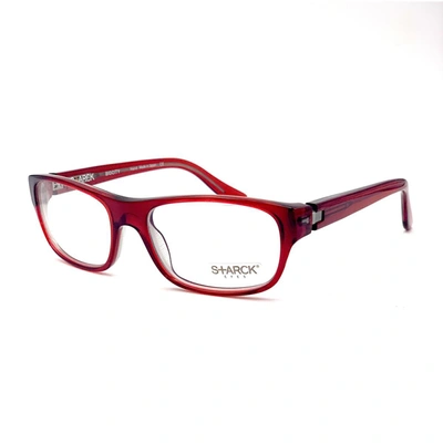 Shop Starck Pl 1001 Eyeglasses In Red