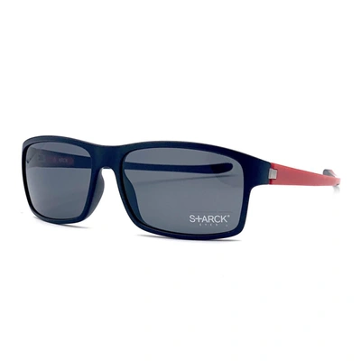 Shop Starck Pl 1033 Sunglasses In Red