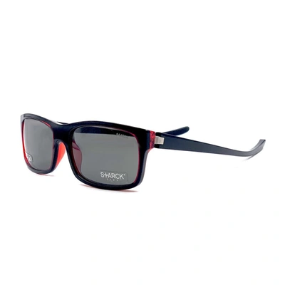 Shop Starck Pl 1039 Sunglasses In Red