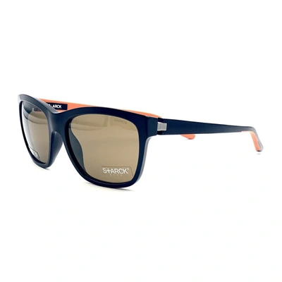 Shop Starck Pl 1040 Sunglasses In Black