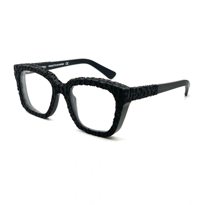 Shop Toffoli Costantino Tblack Lunare Eyeglasses