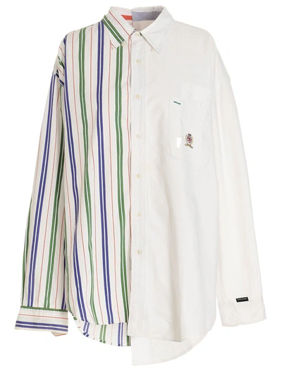 Shop 1/off 'button Back 50/50' Shirt In Multicolor