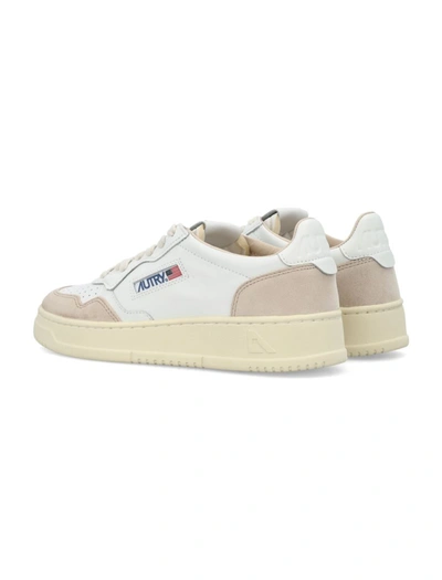 Shop Autry Medalist Low Woman Sneakers In White White