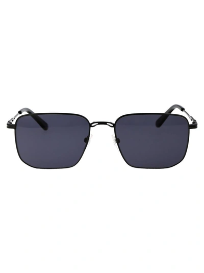 Shop Calvin Klein Sunglasses In 001 Black