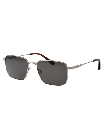 Shop Calvin Klein Sunglasses In 045 Silver