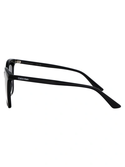 Shop Calvin Klein Sunglasses In 059 Slate Grey