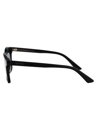 Shop Calvin Klein Sunglasses In 059 Black
