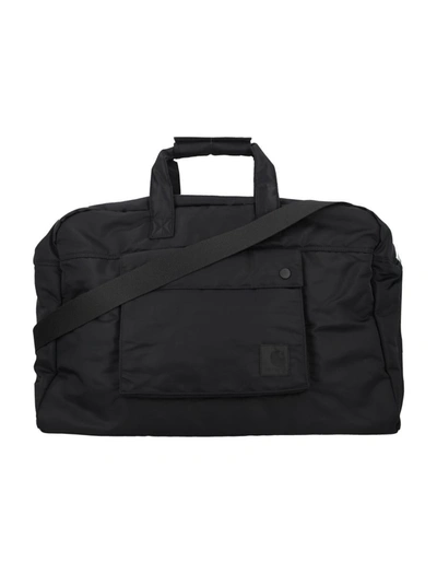 Shop Carhartt Wip Otley Weekend Bag In Black