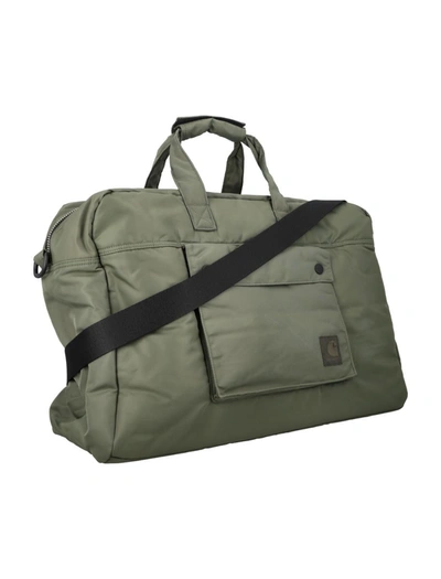 Shop Carhartt Wip Otley Weekend Bag In Cypress