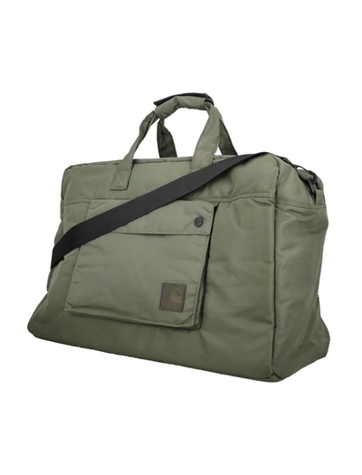 Shop Carhartt Wip Otley Weekend Bag In Cypress