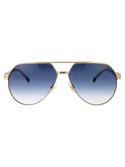 Shop Carrera Sunglasses In J5g08 Gold