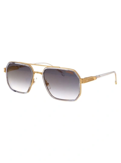 Shop Carrera Sunglasses In Rejfq Crys Gold